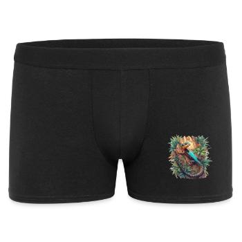 Lézard des lézards - Boxer Homme - noir - Devant