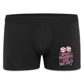 Arnaque, proverbes, jeu de dés, cadeau drôle d’arnaque, - Boxer Homme - noir - Devant