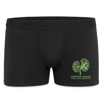 Kidney Awareness Shamrock Ribbon - Men's Boxer Shorts - black - Front