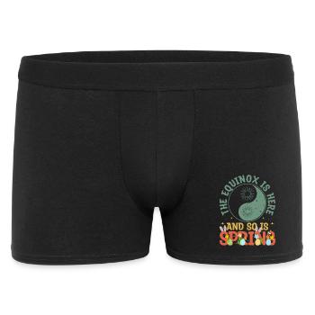 The Equinox Is Here And So Is Spring - Men's Boxer Shorts - black - Front