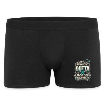 Dépendants au sevrage de la désintoxication - Boxer Homme - noir - Devant