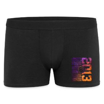 ÉDITION LIMITÉE 2013 BASKETBALL 13E ANNIVERSAIRE - Boxer Homme - noir - Devant