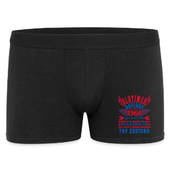 60th Birthday 60 Years Decoration 1965 Gift Funny - Men's Boxer Shorts - black - Front