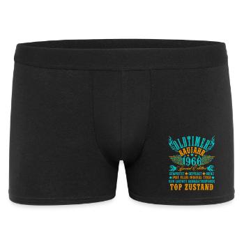 60th Birthday 60 Years Decoration 1965 Gift Funny - Men's Boxer Shorts - black - Front