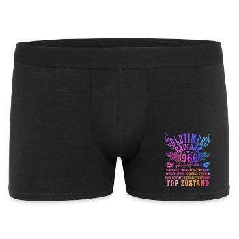 60th Birthday 60 Years Decoration 1965 Gift Funny - Men's Boxer Shorts - black - Front