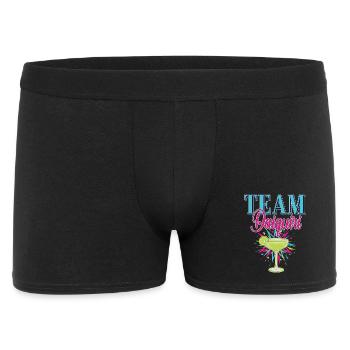 Équipe de cocktails de soirée de jeune fille Daiquiri - Boxer Homme - noir - Devant