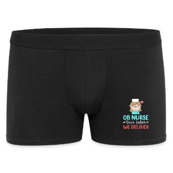 Pregnancy Hospital Nurse - Men's Boxer Shorts - black - Front