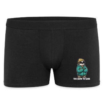 Too Slow To Care Sloth - Men's Boxer Shorts - black - Front