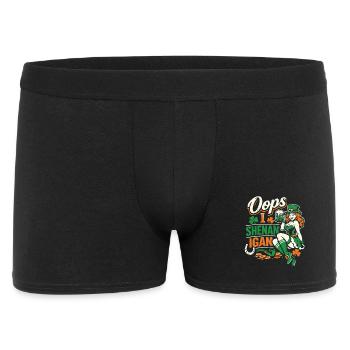 Oops I Shenanigan Leprechaun St Patrick's Girl - Men's Boxer Shorts - black - Front