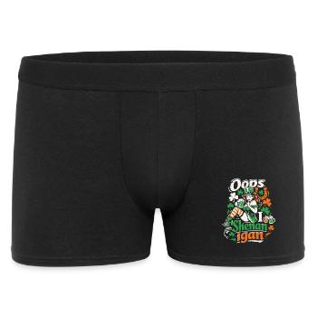 Oops I Shenanigan Leprechaun St Patrick's Girl - Men's Boxer Shorts - black - Front