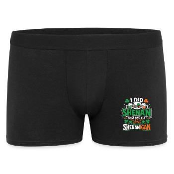 Ready in front of shenanigans | St. Patrick's Day - Men's Boxer Shorts - black - Front