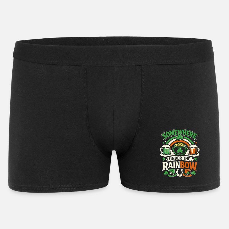 Sous l’arc-en-ciel | La Saint-Patrick - Boxer Homme - noir