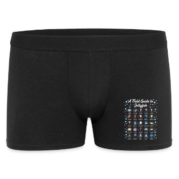 Guide To Jellyfish Scientific Biology - Men's Boxer Shorts - black - Front