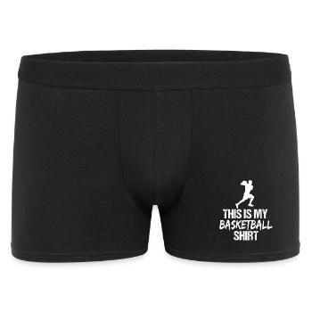 2_Basketball - Men's Boxer Shorts - black - Front