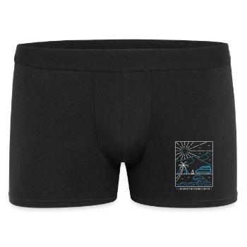 Camping Scouts Mountain Hiking Forest Campers - Men's Boxer Shorts - black - Front