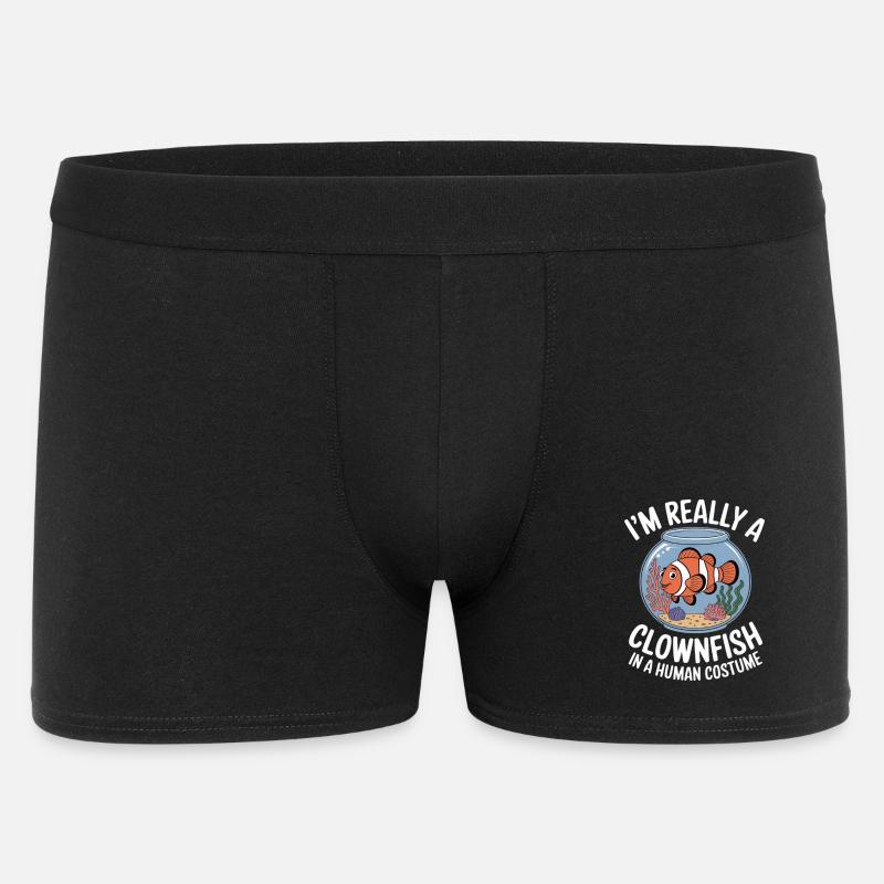 CLOWNFISH - Männer Boxer Shorts - Schwarz