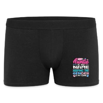 Aunt Guardian Of Sex Reveal - Men's Boxer Shorts - black - Front