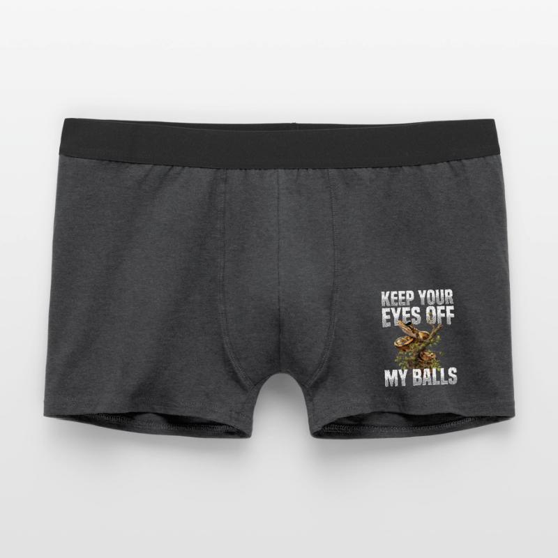 Königspython Schlangen Liebhaber Terrarium Python Männer Boxer Shorts
