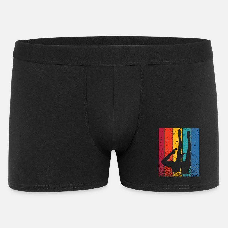 Artistic Swim Team Synchronschwimmen - Männer Boxer Shorts - Schwarz