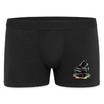 Colorful piano - Men's Boxer Shorts - black - Front