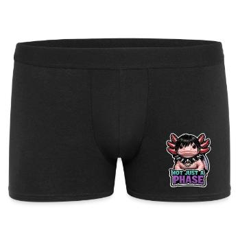 Axolotl lover, Cute Axolotl, Funny - Men's Boxer Shorts - black - Front