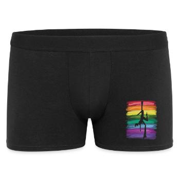 Vertical Cloth Vintage Aerial Acrobatics Aerial Silk - Men's Boxer Shorts - black - Front