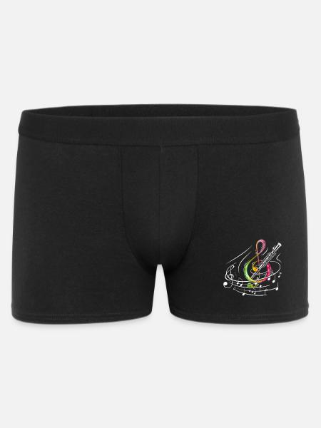 Marimba Player Practice Percussion Pit Musician - Men's Boxer Shorts - black