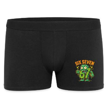 Six Seven 67 Zombie Horror Humor Italian Brainrot - Men's Boxer Shorts - black - Front