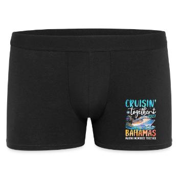 Cruisin Together Bahamas 2027 - Boxer Homme - noir - Devant