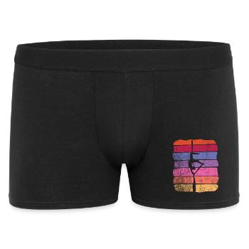 Vertical Cloth Vintage Aerial Acrobatics Aerial Silk - Men's Boxer Shorts - black - Front
