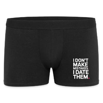 Je ne fais pas d’erreurs, je sors avec eux, ex-petit ami qui sort avec eux - Boxer Homme - noir - Devant
