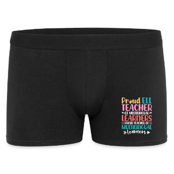 Professeur ELL Langue anglaise - Boxer Homme - noir - Devant