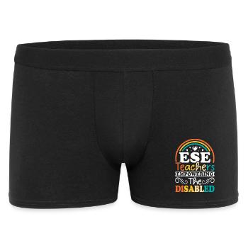 Geschenke für ESE-Lehrer - Männer Boxer Shorts - Schwarz - Vorne