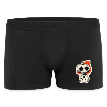 Pumpkin Night Creeper - Men's Boxer Shorts - black - Front