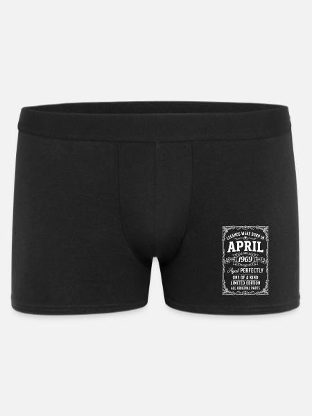 Awesome since April 1969 - Men's Boxer Shorts - black