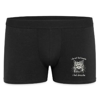 I Do Not Feel Bonita O Feel Stressita - Men's Boxer Shorts - black - Front