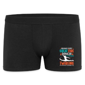 Danseuse de l’école de danse Vortex Dance - Boxer Homme - noir - Devant