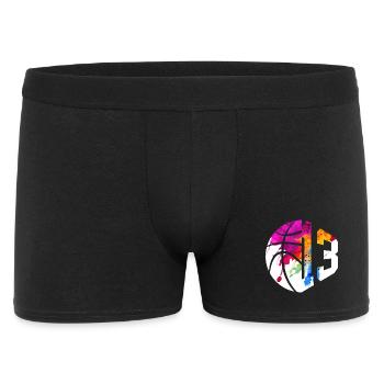 NO. 13 NUMBER 13 BASKETBALL 13TH BIRTHDAY - Men's Boxer Shorts - black - Front