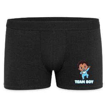 Team Boy Bébé Mignon Design - Boxer Homme - noir - Devant