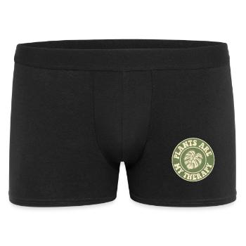 Your anchor in everyday life – plant therapy - Men's Boxer Shorts - black - Front