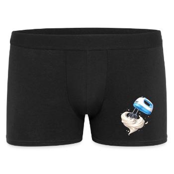 Conception de la batteuse à main à la crème fouettée - Boxer Homme - noir - Devant