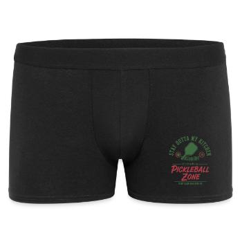 Pickleball Funny Player Stay Outta My Kitchen Zone - Men's Boxer Shorts - black - Front