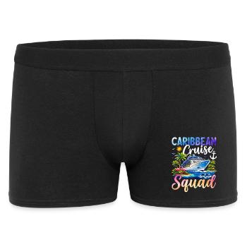 Caribbean Cruise Squad - Men's Boxer Shorts - black - Front