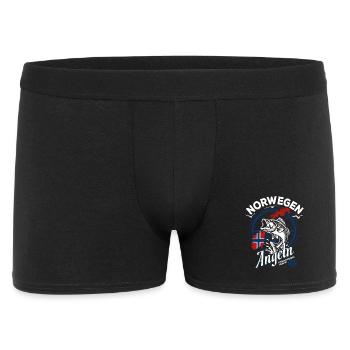 Norway Fishing Tour 2026 - Angler Gift - Men's Boxer Shorts - black - Front