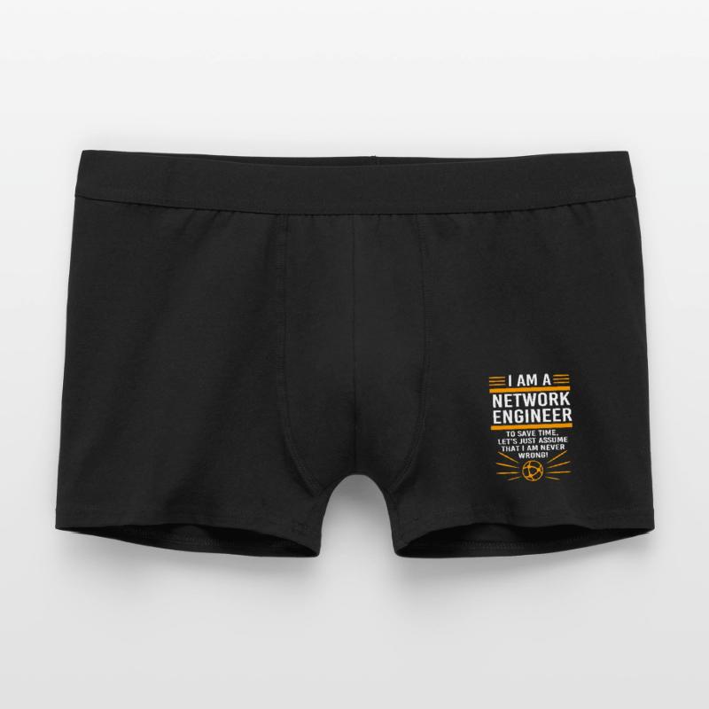 Network Computer Scientist Programmer Admin Men's Boxer Shorts