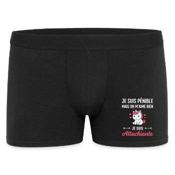 Pénible mais attachiante Licorne - Boxer Homme - noir - Devant