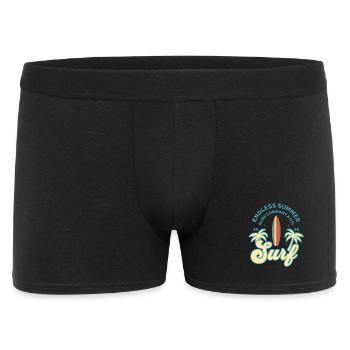 Palmier de surf - Boxer Homme - noir - Devant
