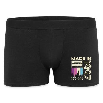 1997 Vintage Vintage Rétro Cadeau d’anniversaire - Boxer Homme - noir - Devant