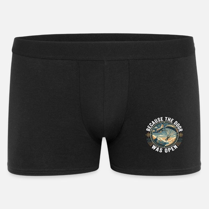 Fallskärmshoppning Adventure Paragliding - Boxershorts Herr - svart