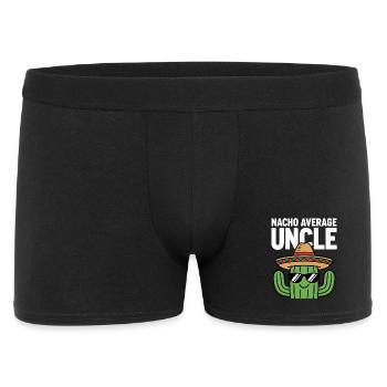 Nacho Average Uncle Funny Cinco de Mayo - Men's Boxer Shorts - black - Front